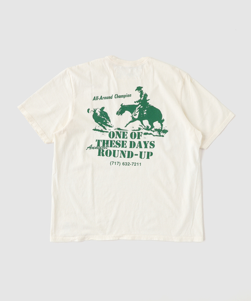 JOURNAL STANDARD(ジャーナルスタンダード)の「ONE OF THESE DAYS ROUND UP TSHIRT(Tシャツ/カットソー・メンズ・アイボリー・LARGE/MEDIUM)」の2枚目の写真
