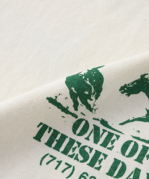 JOURNAL STANDARD(ジャーナルスタンダード)の「ONE OF THESE DAYS ROUND UP TSHIRT(Tシャツ/カットソー・メンズ・アイボリー・LARGE/MEDIUM)」の3枚目の写真