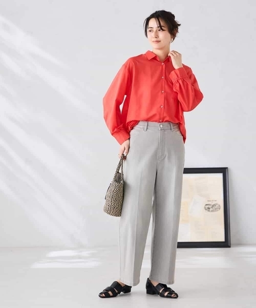 a.v.v（アーヴェヴェ）の「サマーデニムワイドパンツ（その他パンツ・レディース・ネイビー/ライトグレー/ブルー・34/40/36/38/42）」の17枚目の写真