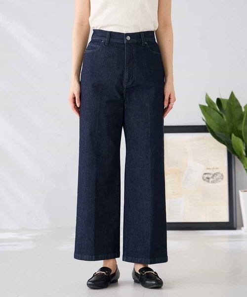 a.v.v（アーヴェヴェ）の「サマーデニムワイドパンツ（その他パンツ・レディース・ネイビー/ライトグレー/ブルー・34/40/36/38/42）」の18枚目の写真