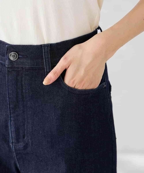 a.v.v（アーヴェヴェ）の「サマーデニムワイドパンツ（その他パンツ・レディース・ネイビー/ライトグレー/ブルー・34/40/36/38/42）」の5枚目の写真