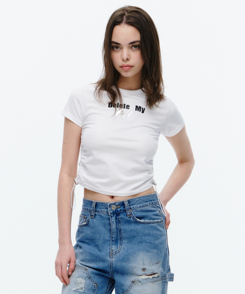 Midnight Move(ミッドナイトムーブ)の「ex silver t (white)(Tシャツ/カットソー・レディース・その他・FREE)」の1枚目の写真