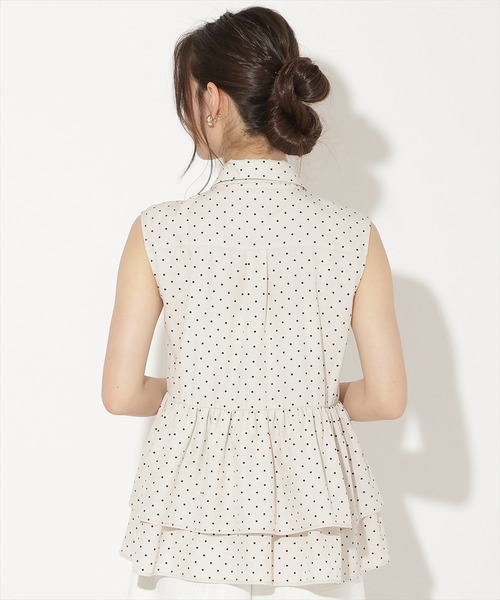 WILLSELECTION(ウィルセレクション)の「ティアードヘムリボンタイブラウス(シャツ/ブラウス・レディース・ブルー/オフホワイト/ホワイト系その他/ピンク系その他・FREE)」の12枚目の写真