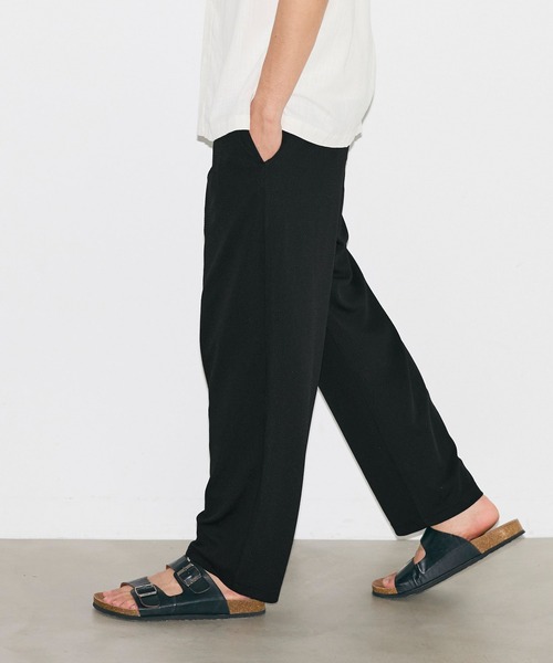 coca(coca)(コカ)の「ライトエンボスワイドパンツ(その他パンツ・メンズ・チャコール/ブラック・L/M/XL)」の10枚目の写真