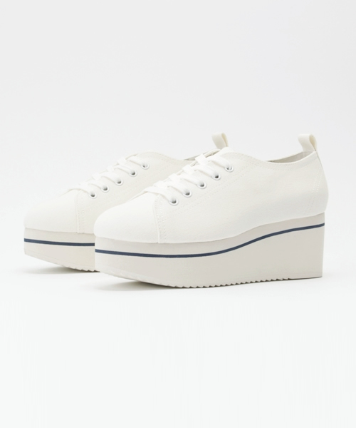 Heather(ヘザー)の「アツゾコスニーカー 712339(スニーカー・レディース・ブラック/アイボリー/シルバー・LARGE/MEDIUM)」の2枚目の写真