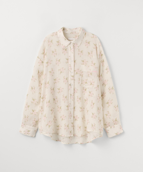 CELITAILS（セリテールズ）の「SHEER FLOWER PRINT SHIRT_PINK（シャツ/ブラウス・レディース・その他・FREE）」の2枚目の写真