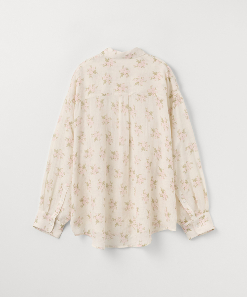 CELITAILS（セリテールズ）の「SHEER FLOWER PRINT SHIRT_PINK（シャツ/ブラウス・レディース・その他・FREE）」の3枚目の写真