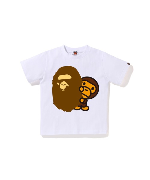 APE HEAD & BABY MILO TEE（Tシャツ/カットソー）｜A BATHING APE（ア