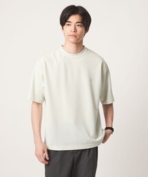 【WEB限定】JUST fit 刺繍ロゴ 半袖 Tシャツ -UVカット・吸水速乾-