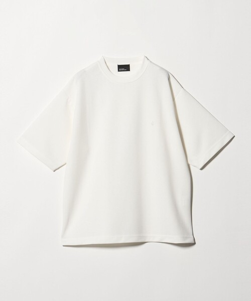 green label relaxing(グリーンレーベルリラクシング)の「【WEB限定】JUST fit 刺繍ロゴ 半袖 Tシャツ -UVカット・吸水速乾-(Tシャツ/カットソー・メンズ・ホワイト/ライトグレー/ブラック・M/L/S/XL)」の10枚目の写真