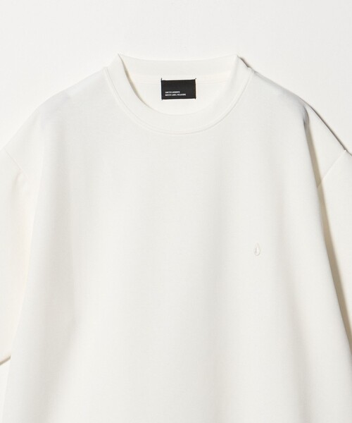 green label relaxing(グリーンレーベルリラクシング)の「【WEB限定】JUST fit 刺繍ロゴ 半袖 Tシャツ -UVカット・吸水速乾-(Tシャツ/カットソー・メンズ・ホワイト/ライトグレー/ブラック・M/L/S/XL)」の11枚目の写真