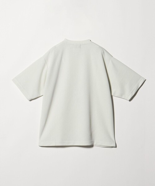 green label relaxing(グリーンレーベルリラクシング)の「【WEB限定】JUST fit 刺繍ロゴ 半袖 Tシャツ -UVカット・吸水速乾-(Tシャツ/カットソー・メンズ・ホワイト/ライトグレー/ブラック・M/L/S/XL)」の17枚目の写真