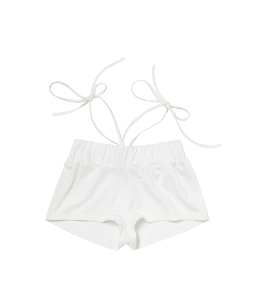 GILAARCHIVE(ギラアーカイブ)の「STRAP WAIST MICRO SHORTS_WHITE(その他パンツ・レディース・その他・FREE)」の5枚目の写真