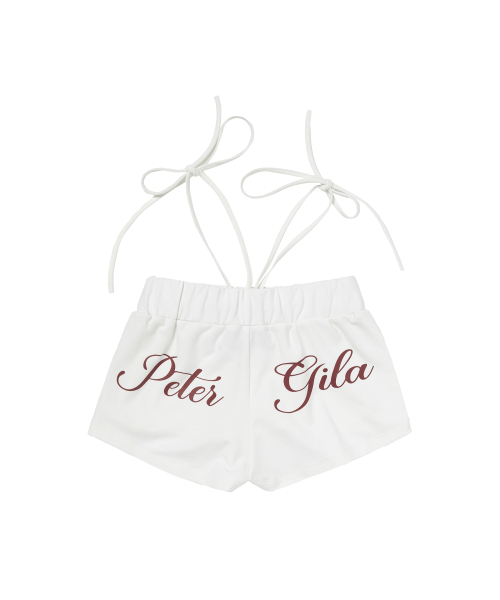 GILAARCHIVE(ギラアーカイブ)の「STRAP WAIST MICRO SHORTS_WHITE(その他パンツ・レディース・その他・FREE)」の6枚目の写真