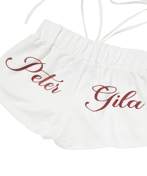 GILAARCHIVE(ギラアーカイブ)の「STRAP WAIST MICRO SHORTS_WHITE(その他パンツ・レディース・その他・FREE)」の7枚目の写真