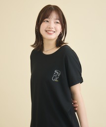 【おひさま牧場】 「バク」ワンポイント刺繍Tシャツ
