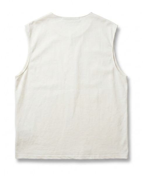 NO ID.(ノーアイディ)の「【NO ID.】Half ZIP Sleeveless Pullover / ハーフ ZIP スリーブレス プルオーバー(Tシャツ/カットソー・メンズ・ホワイト/ブラック/グレー・ONE SIZE)」の11枚目の写真