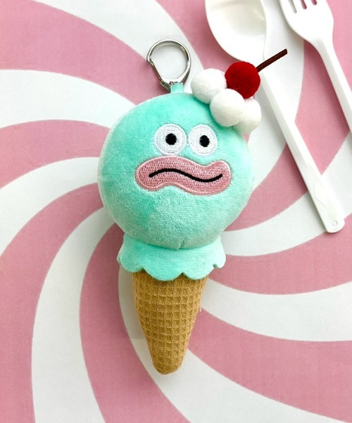 WEGO/激うま!アイスクリームモンスターぬいぐるみキーホルダー