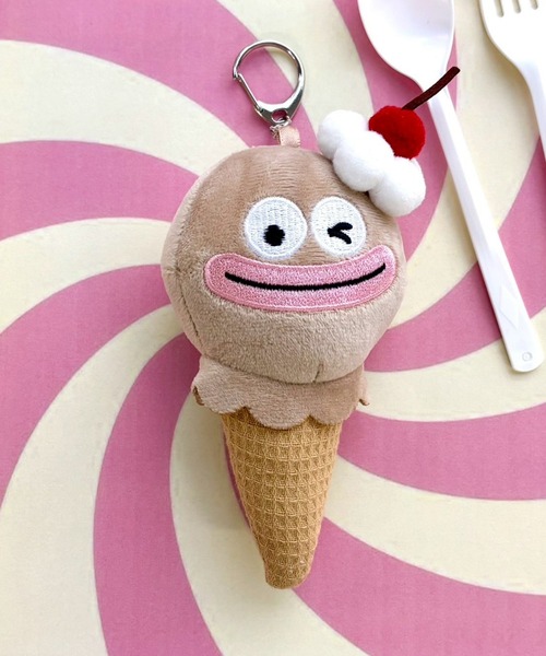 WEGO/激うま!アイスクリームモンスターぬいぐるみキーホルダー