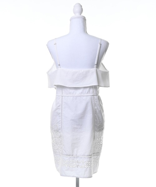 Narcissus(ナルシス)の「【Narcissus】カットワーク刺繍ワンピース チュニック 2WAY(チュニック・レディース・ホワイト/ブラック・FREE)」の14枚目の写真