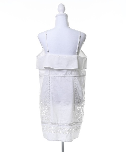 Narcissus(ナルシス)の「【Narcissus】カットワーク刺繍ワンピース チュニック 2WAY(チュニック・レディース・ホワイト/ブラック・FREE)」の18枚目の写真
