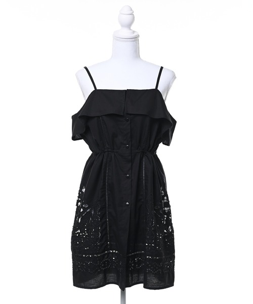 Narcissus(ナルシス)の「【Narcissus】カットワーク刺繍ワンピース チュニック 2WAY(チュニック・レディース・ホワイト/ブラック・FREE)」の22枚目の写真