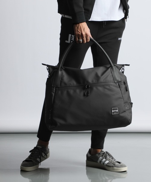 BLACK LABEL〕2WAY GYM BAG：2ウェイ ジムバッグ（ショルダーバッグ