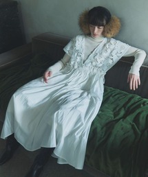 Lace Gather Dress