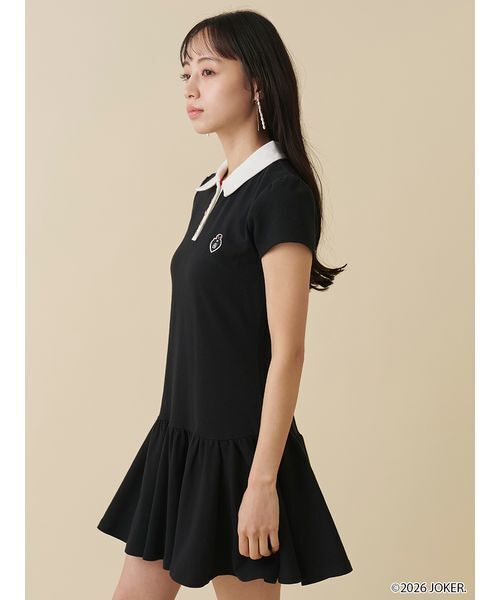 SNIDEL（スナイデル）の「【PINGU(TM)】ポロカットミニワンピース（ワンピース・レディース・アイボリー/ブラック/ネイビー・F）」の11枚目の写真