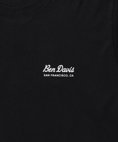 BEN DAVIS(ベンデイビス)の「【BEN DAVIS】GRAPHIC L/S TEE (REG) / ロンT ユニセックス レギュラーフィット 長袖 ラバープリント(Tシャツ/カットソー・メンズ・ネイビー/ホワイト/ブラック・MEDIUM/LARGE/X-LARGE)」の19枚目の写真