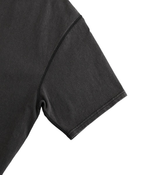 Bleme(ブレム)の「ヴィンテージデザイン ヘンリーネック Tシャツ(Tシャツ/カットソー・メンズ・グリーン/ブラック/ベージュ・M/L/XL/S)」の22枚目の写真