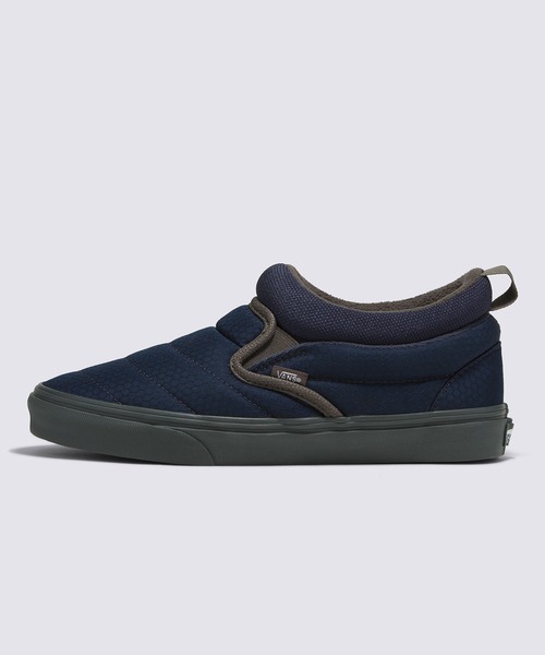 VANS(バンズ)の「スリッポン ミッド / Slip-On Mid COZY MESH PARISIAN VN0009QUJDU1(スリッポン・メンズ・ネイビー・4.5/4)」の1枚目の写真