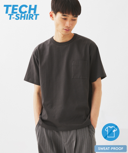 セール】汗ジミ防止 USコットン ポケットTシャツ（Tシャツ/カットソー