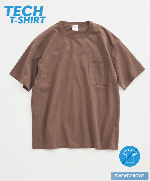 セール】汗ジミ防止 USコットン ポケットTシャツ（Tシャツ/カットソー