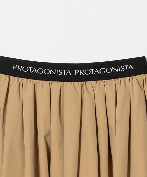 PROTAGONISTA(プロタゴニスタ)の「【別注】<PROTAGONISTA>ウエスト ロゴ スカート ‐はっ水‐(スカート・レディース・ネイビー/ベージュ・FREE)」の20枚目の写真