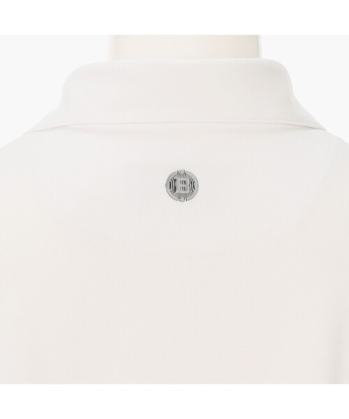 BRIEFING(ブリーフィング)の「WOMEN’S SIDE TWISTED SKIPPER SHIRT(リラックスフィット)(Tシャツ/カットソー・レディース・ホワイト・M)」の3枚目の写真