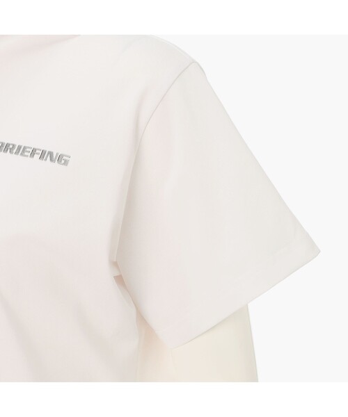 BRIEFING(ブリーフィング)の「WOMEN’S SIDE TWISTED SKIPPER SHIRT(リラックスフィット)(Tシャツ/カットソー・レディース・ホワイト・M)」の7枚目の写真