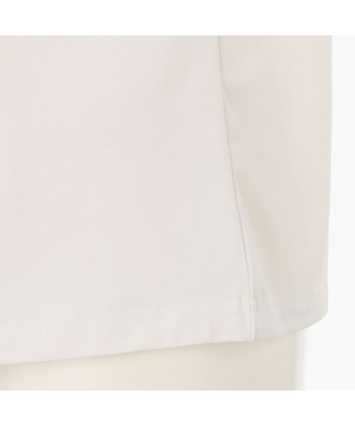BRIEFING(ブリーフィング)の「WOMEN’S SIDE TWISTED SKIPPER SHIRT(リラックスフィット)(Tシャツ/カットソー・レディース・ホワイト・M)」の8枚目の写真