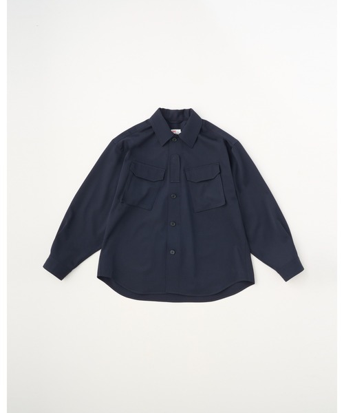 Traditional Weatherwear(トラディショナルウェザーウェア)の「SHIRT 004(Tシャツ/カットソー・メンズ・トップグレー/ネイビー・S/M/L)」の4枚目の写真