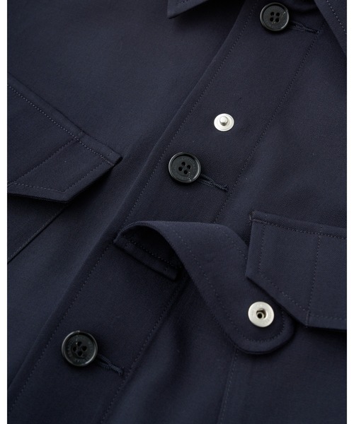 Traditional Weatherwear(トラディショナルウェザーウェア)の「SHIRT 004(Tシャツ/カットソー・メンズ・トップグレー/ネイビー・S/M/L)」の10枚目の写真