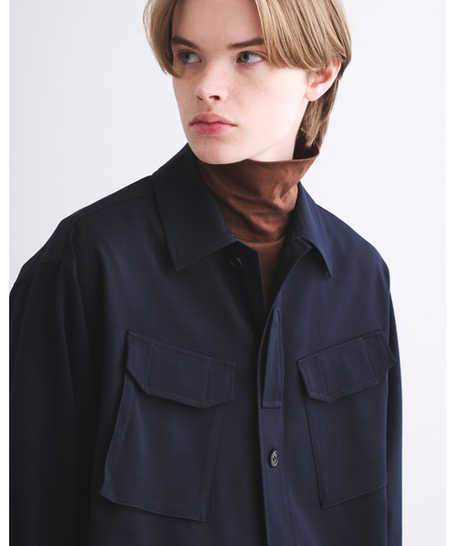 Traditional Weatherwear(トラディショナルウェザーウェア)の「SHIRT 004(Tシャツ/カットソー・メンズ・トップグレー/ネイビー・S/M/L)」の8枚目の写真