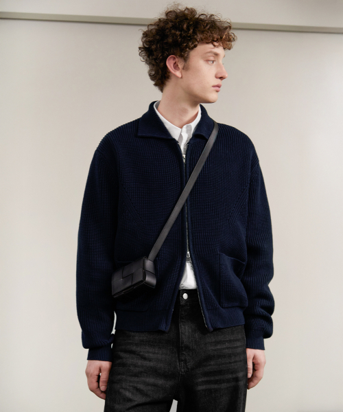 Монотонный фул‑джип knit knit_neivy