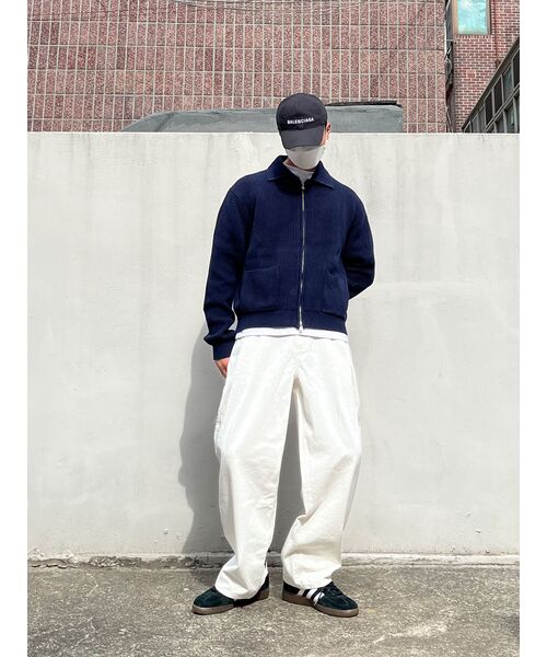 INTEMPOMOOD(インテンポムード)の「モノトーンフルジップニット_ネイビー(カーディガン/ボレロ・レディース・ネイビー・MEDIUM/LARGE/X-LARGE)」の13枚目の写真