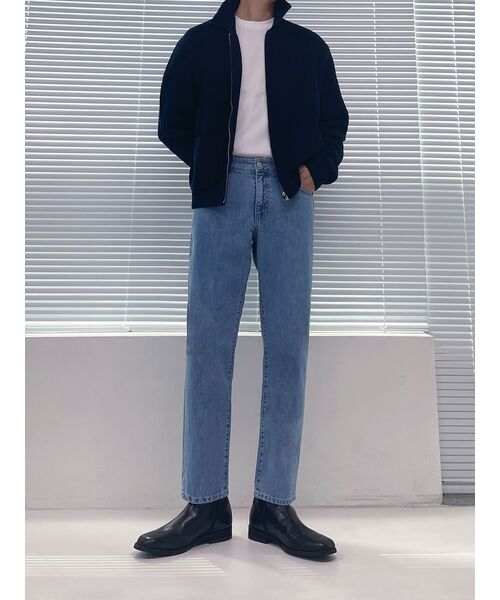INTEMPOMOOD(インテンポムード)の「モノトーンフルジップニット_ネイビー(カーディガン/ボレロ・レディース・ネイビー・MEDIUM/LARGE/X-LARGE)」の15枚目の写真