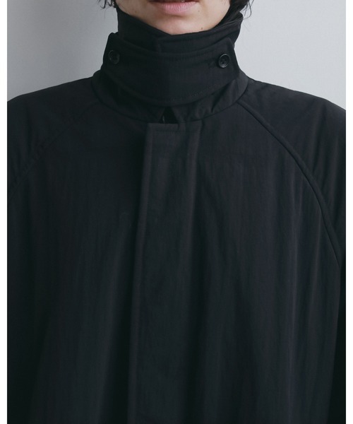 anuke（アンヌーク）の「Padded Soutiencollar Coat（ステンカラーコート・レディース・ベージュ/ブラック・38inch/36inch）」の9枚目の写真