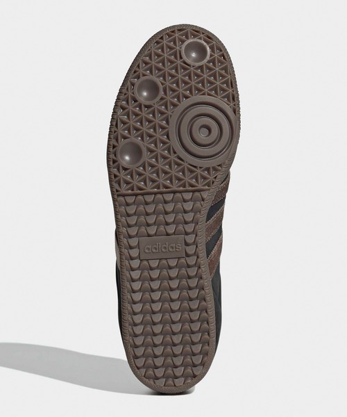 adidas(アディダス)の「adidas/アディダス SAMBA OG サンバ スリーストライプス サイドライン 配色 スニーカー レースアップ フラット メンズ レディース 2026年秋冬 秋物(スニーカー・メンズ・ブラック×グレー・23/24/25/27/28/26.5/27.5/24.5/23.5)」の5枚目の写真