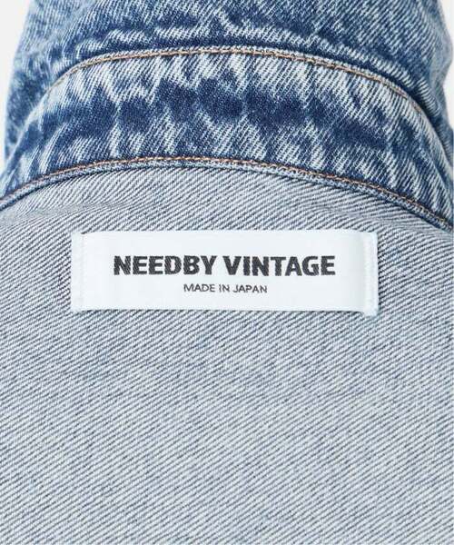 NEEDBY heritage(ニードバイヘリテージ)の「《追加》NEEDBY VINTAGE ニードバイ ヴィンテージ VINTAGE FUJI N1V9V2042(デニムジャケット・レディース・コバルトブルー・X-SMALL/MEDIUM)」の18枚目の写真