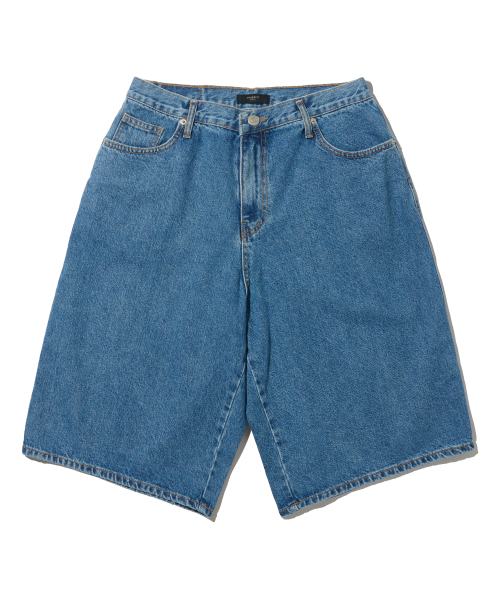 OTHERFITS(アザーフィッツ)の「ベーシックデニムバミューダパンツ(中青)(その他パンツ・メンズ・その他・LARGE/MEDIUM)」の1枚目の写真