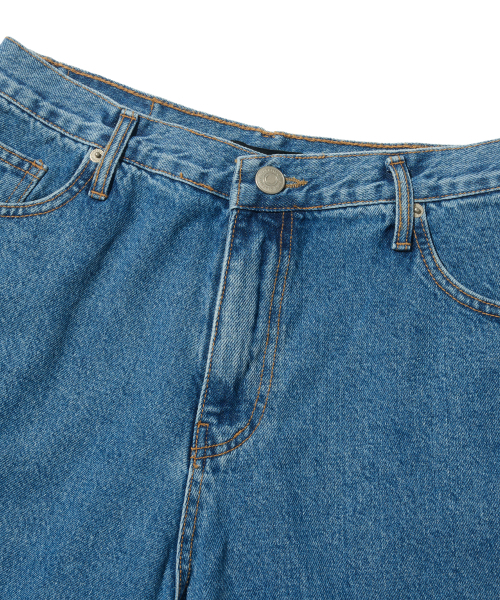 OTHERFITS(アザーフィッツ)の「ベーシックデニムバミューダパンツ(中青)(その他パンツ・メンズ・その他・LARGE/MEDIUM)」の3枚目の写真