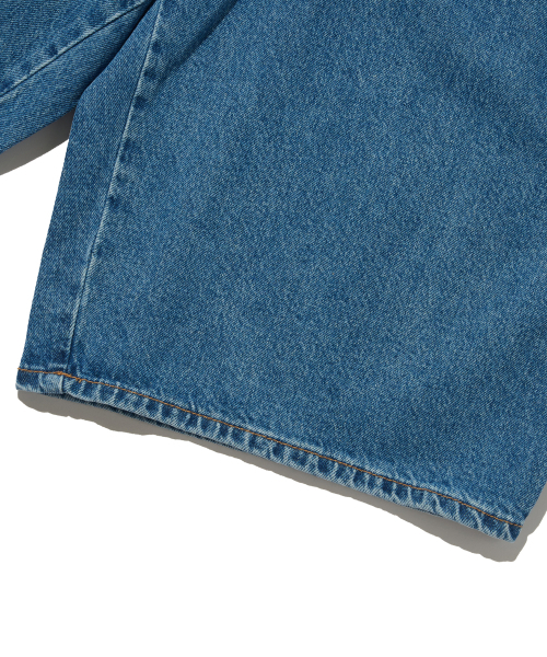 OTHERFITS(アザーフィッツ)の「ベーシックデニムバミューダパンツ(中青)(その他パンツ・メンズ・その他・LARGE/MEDIUM)」の5枚目の写真